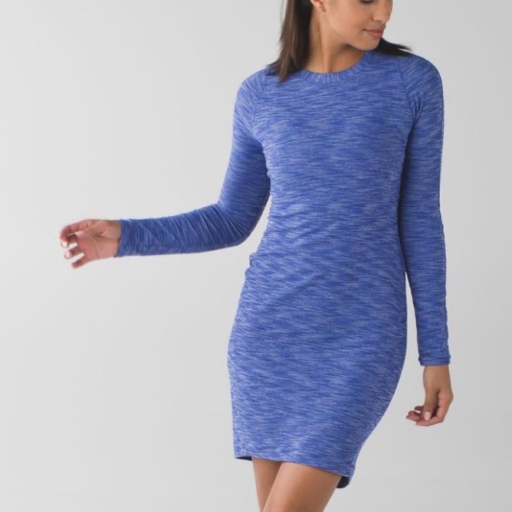 LuluLemon and Go Where To Long Sleeve Dress